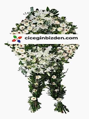 Gerbera Lilyum Cenaze Çelenk